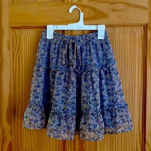 Gently used Sienna Sky floral skirt